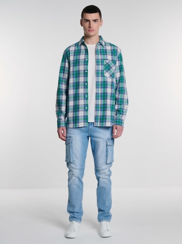 BIG STAR Dżinsy - Tapered fit - w kolorze błękitnym