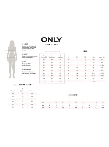 ONLY Shopper in Schwarz - (B)45 x (H)29 x (T)15 cm