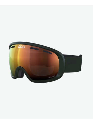 POC Gogle narciarskie "Fovea Clarity POW JJ" w kolorze oliwkowym ze wzorem