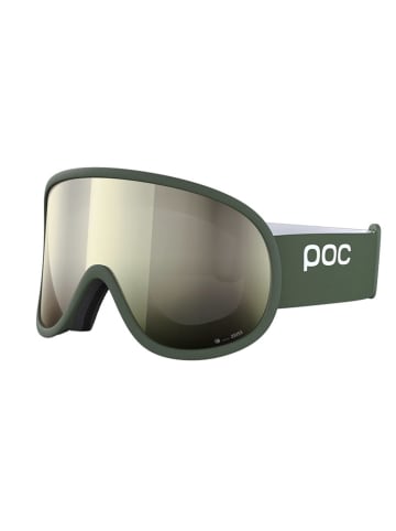 POC Gogle narciarskie "Retina" w kolorze oliwkowo-beżowym