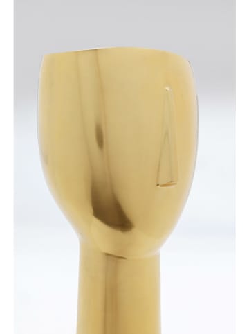Kare Dekofigur "Golden Face" in Gold - (H)36 cm