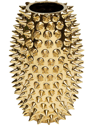 Kare Vase "Sting" in Gold - (H)21 x Ø 13 cm