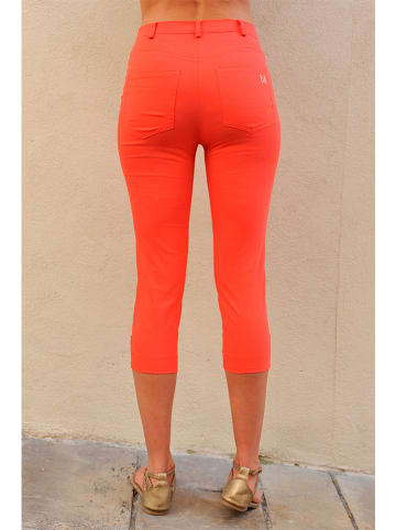 Bleu d'Azur Caprihose "Mirmar" in Orange