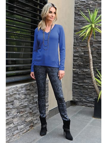 Bleu d'Azur Pullover "Belva" in Blau