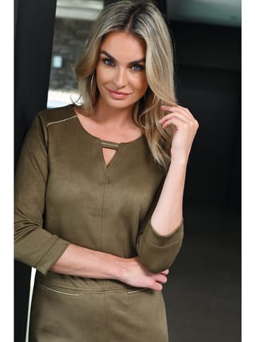 Bleu d'Azur Kleid "Cairo" in Khaki