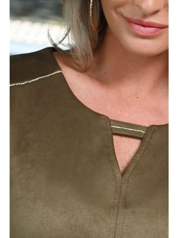 Bleu d'Azur Kleid "Cairo" in Khaki