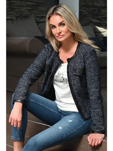 Bleu d'Azur Shirt "Chloe" in Weiß