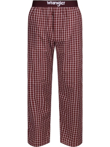 Wrangler Pyjamabroek "Prairie" rood