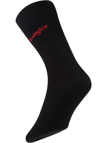 Wrangler 5er-Set: Socken "Lees" in Schwarz/ Grau