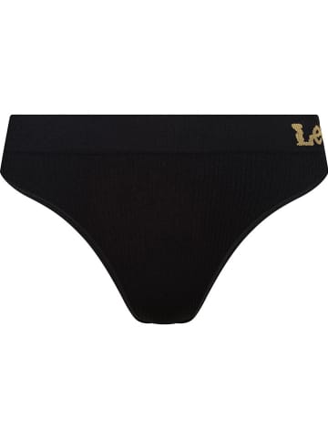 LEE Underwear 2-delige set: slips "Bella" lichtgrijs/zwart