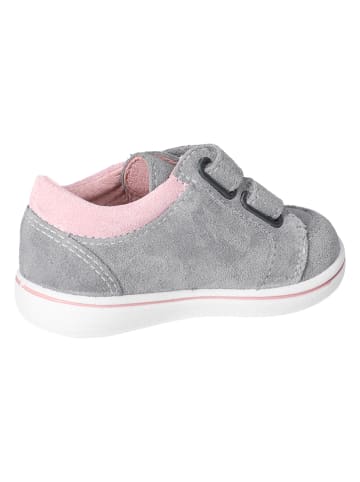 PEPINO Leder-Sneakers "Timmi" in Grau/ Rosa