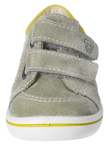 PEPINO Leren sneakers "Timmi" mintgroen/geel