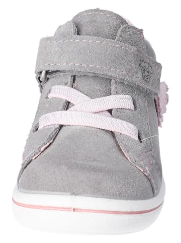 PEPINO Leder-Sneakers "Lulla" in Grau