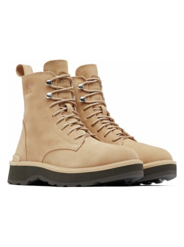 Sorel Leren boots "Hi-Line" beige
