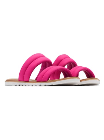 Sorel Leder-Pantoletten "Ella II" in Pink