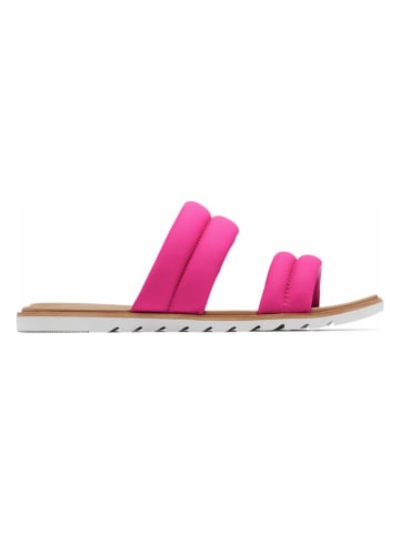 Sorel Leren slippers "Ella" roze