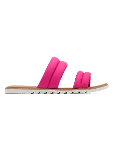 Sorel Leren slippers "Ella II" roze