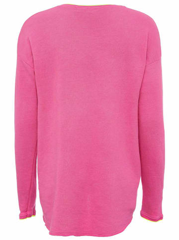 Zwillingsherz Sweatshirt "Positive Mind" roze
