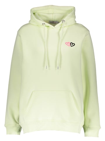 Zwillingsherz Hoodie "Lima" in Hellgrün