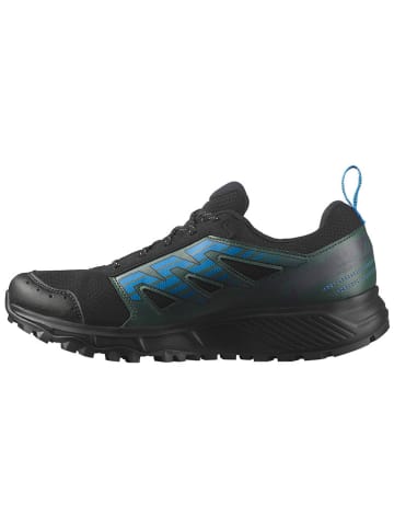 SALOMON Laufschuhe "Wander" in Schwarz/ Dunkelgrün/ Blau