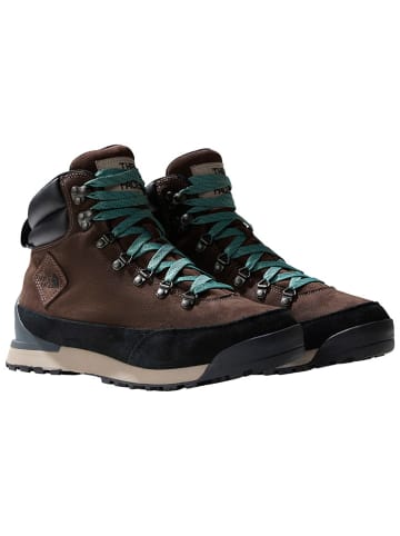 The North Face Leren trekkingschoenen "Back to Berkeley IV" bruin/lichtblauw