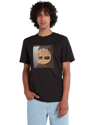 Timberland Koszulka "Graphic" w kolorze czarnym