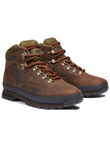 Timberland Skórzane buty trekkingowe "Euro" w kolorze brązowym