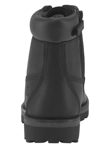 Timberland Leder-Boots "Courma Kid Traditional" in Schwarz