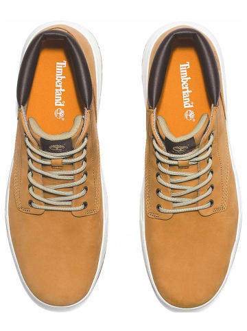 Timberland Skórzane sneakersy "Maple Grove" w kolorze karmelowym