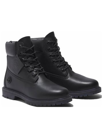 Timberland Leren boots "6in Hert Bt Cupsole" zwart