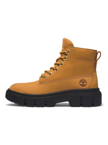 Timberland Leder-Boots "Greyfield" in Hellbraun