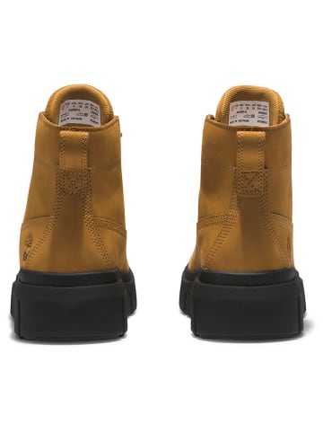 Timberland Leder-Boots "Greyfield" in Camel/ Schwarz