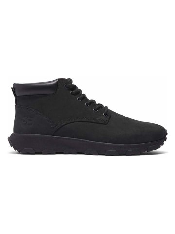 Timberland Skórzane botki "Winsor Park" w kolorze czarnym