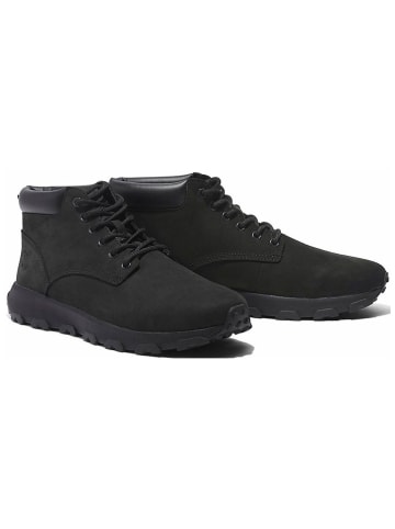 Timberland Skórzane sneakersy "Winsor" w kolorze czarnym