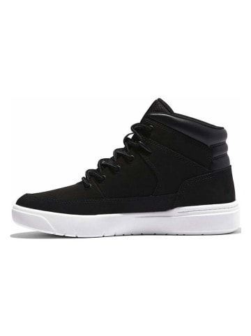 Timberland Leder-Sneakers "Seneca Bay" in Schwarz