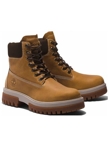 Timberland Skórzane botki "Premium" w kolorze karmelowym