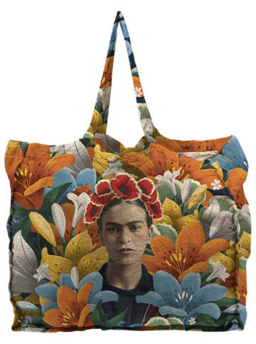 Madre Selva Shopper bag "Primavera" ze wzorem - 50 x 40 cm