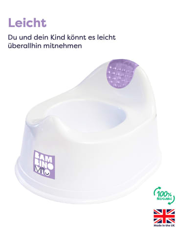 Bambino Mio Töpfchen in Lila/ Weiß
