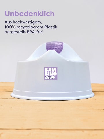 Bambino Mio Töpfchen in Lila/ Weiß