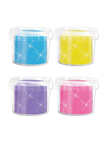 SES Plastelina (4 szt.) "Feel good - Sparkle" - 4 x 90 g - 12 m+