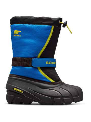 Sorel Winterlaarzen "Flurry" blauw/zwart