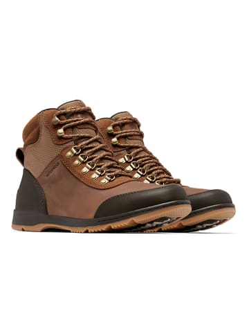 Sorel Leder-Wanderboots "Ankeny II" in Hellbraun