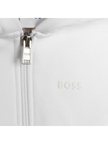 Hugo Boss Kids Bluza w kolorze granatowo-jasnobrązowo-białym