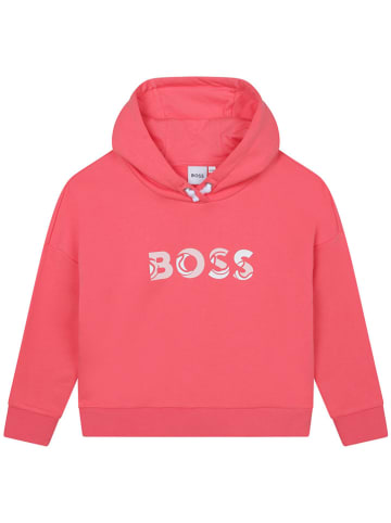 Hugo Boss Kids Bluza w kolorze różowym