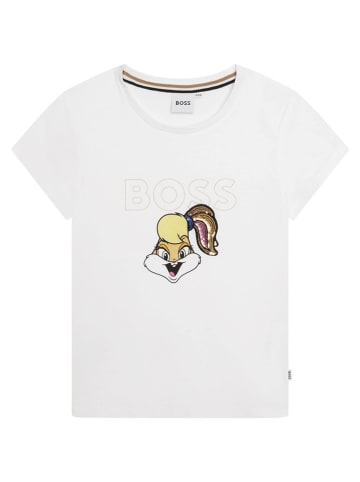 Hugo Boss Kids Shirt in Weiß