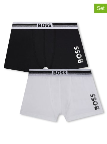 Hugo Boss Kids 2-delige set: boxershorts zwart/grijs
