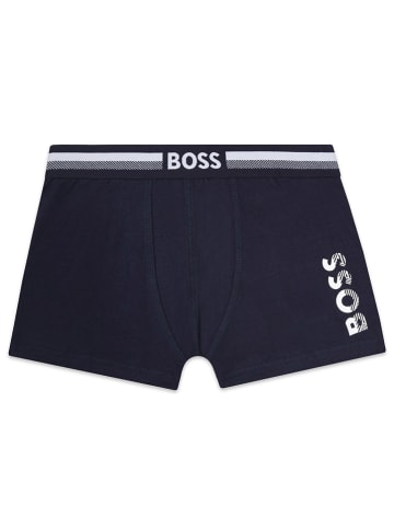 Hugo Boss Kids 2-delige set: boxershorts donkerblauw/grijs