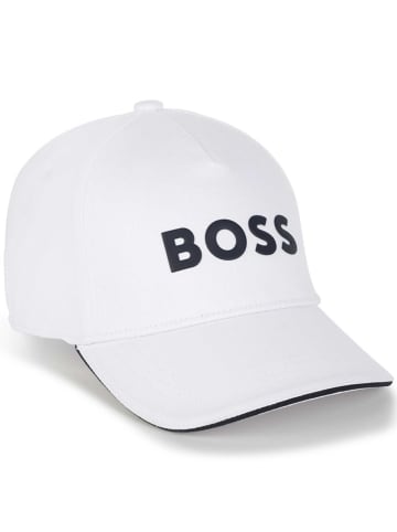 Hugo Boss Kids Cap in Weiß