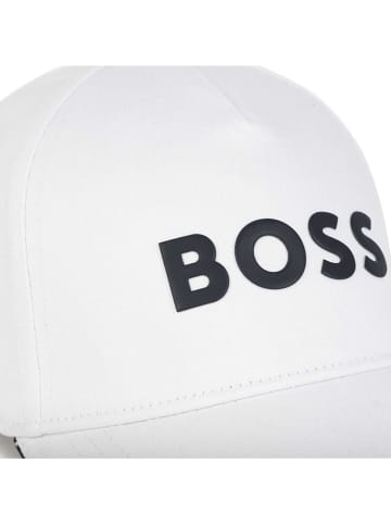 Hugo Boss Kids Cap in Weiß