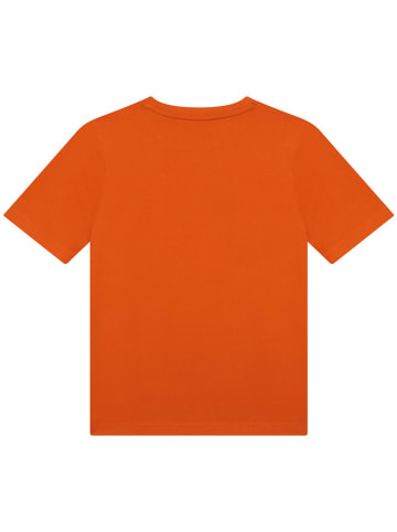 Hugo Boss Kids Koszulka w kolorze pomarańczowym
